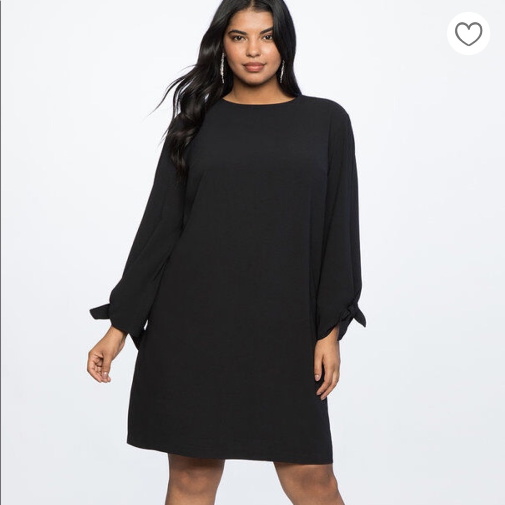 Eloquii Plus Size V-Back Easy Dress